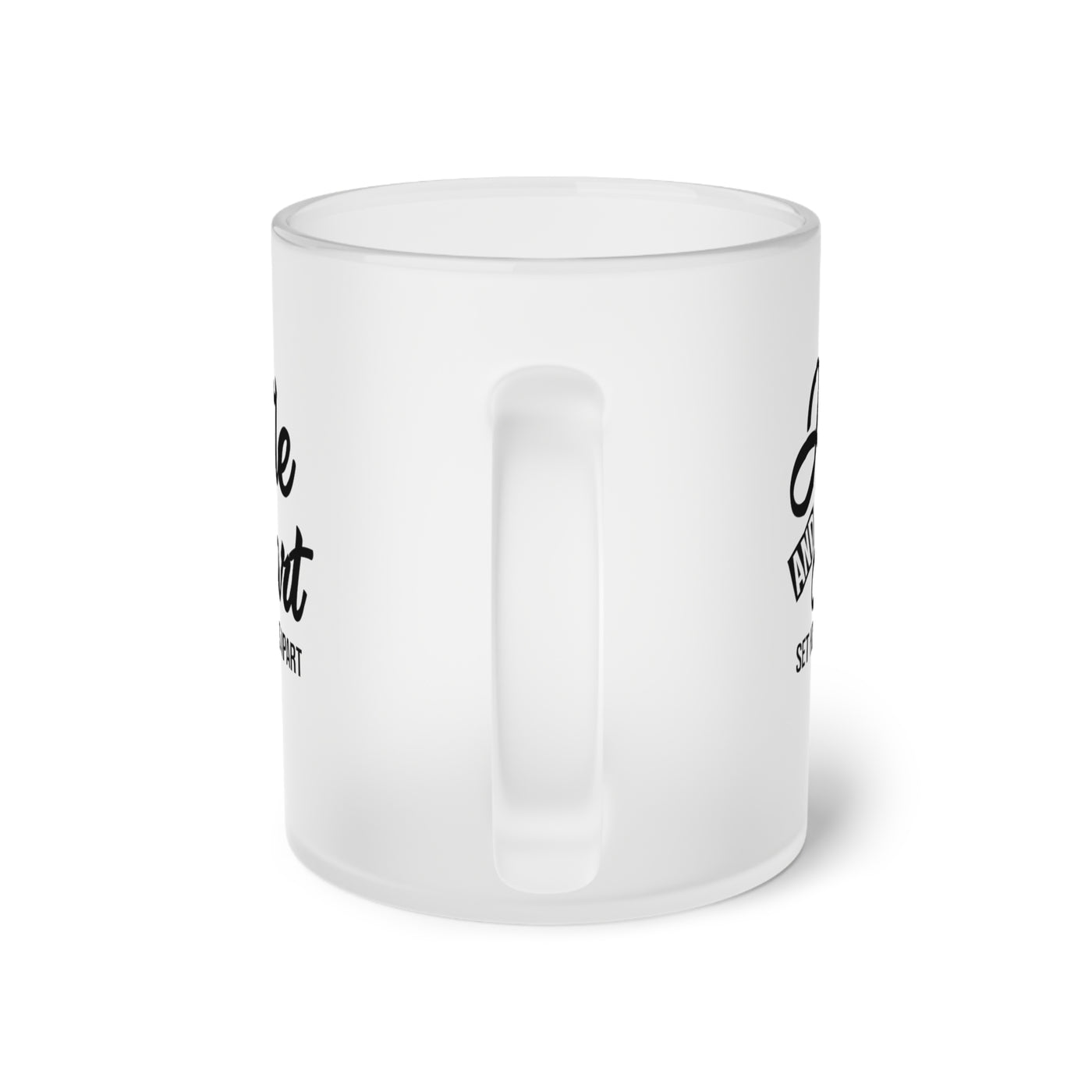 Frosted Glass Mug