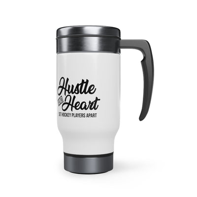 Hustle and heart set hockey players apart_Travel Mug