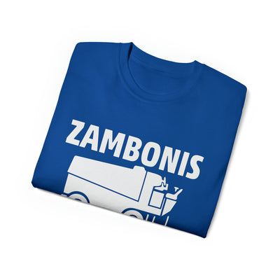 ZAMBONIS ARE JUST BIG ICE SHAVERS
