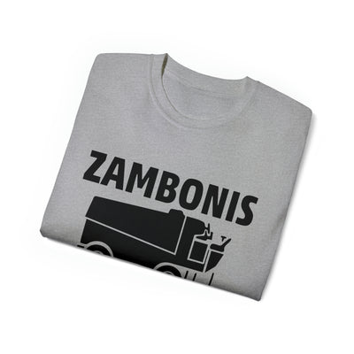 ZAMBONIS ARE JUST BIG ICE SHAVERS