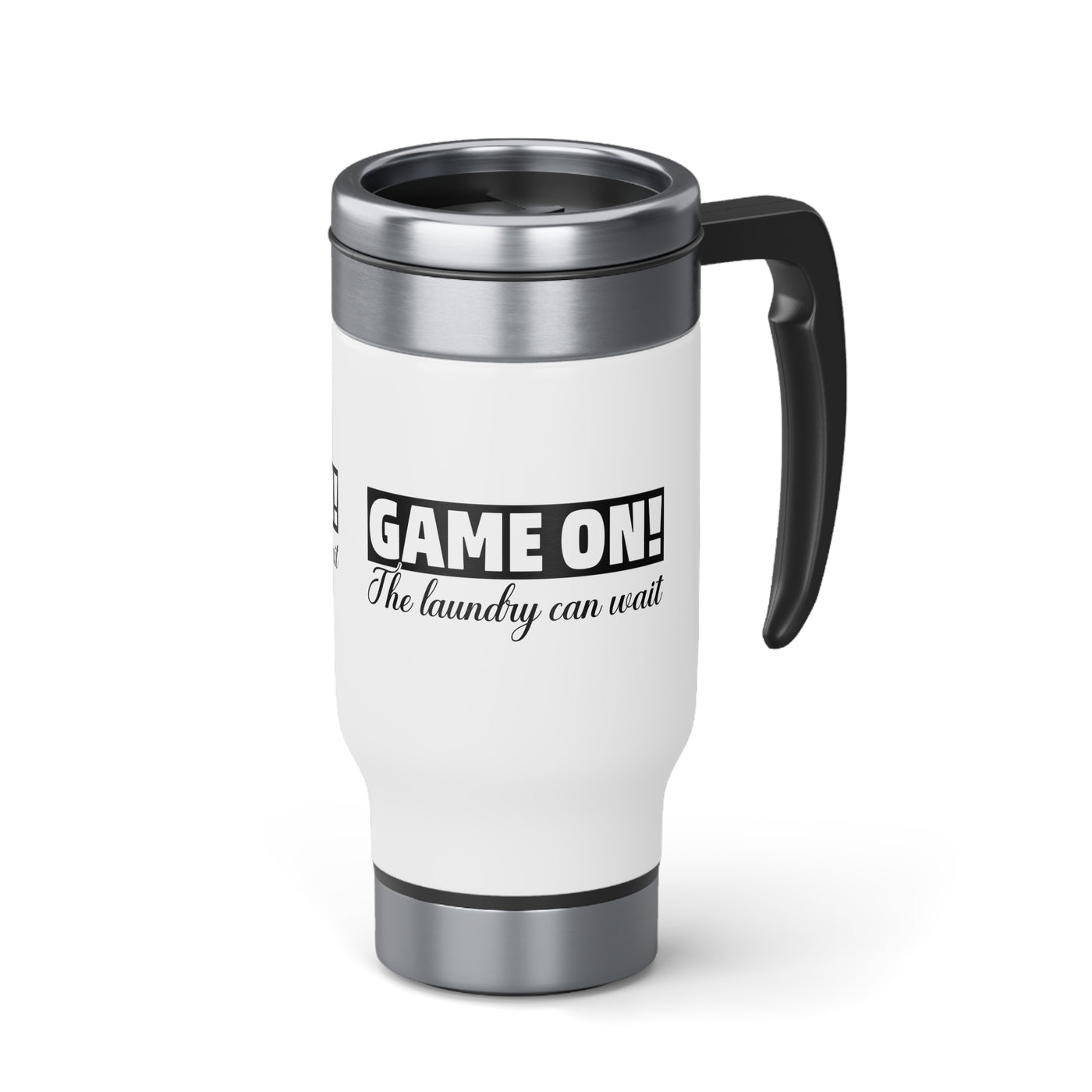 Game on! The Laundry can wait_Travel Mug