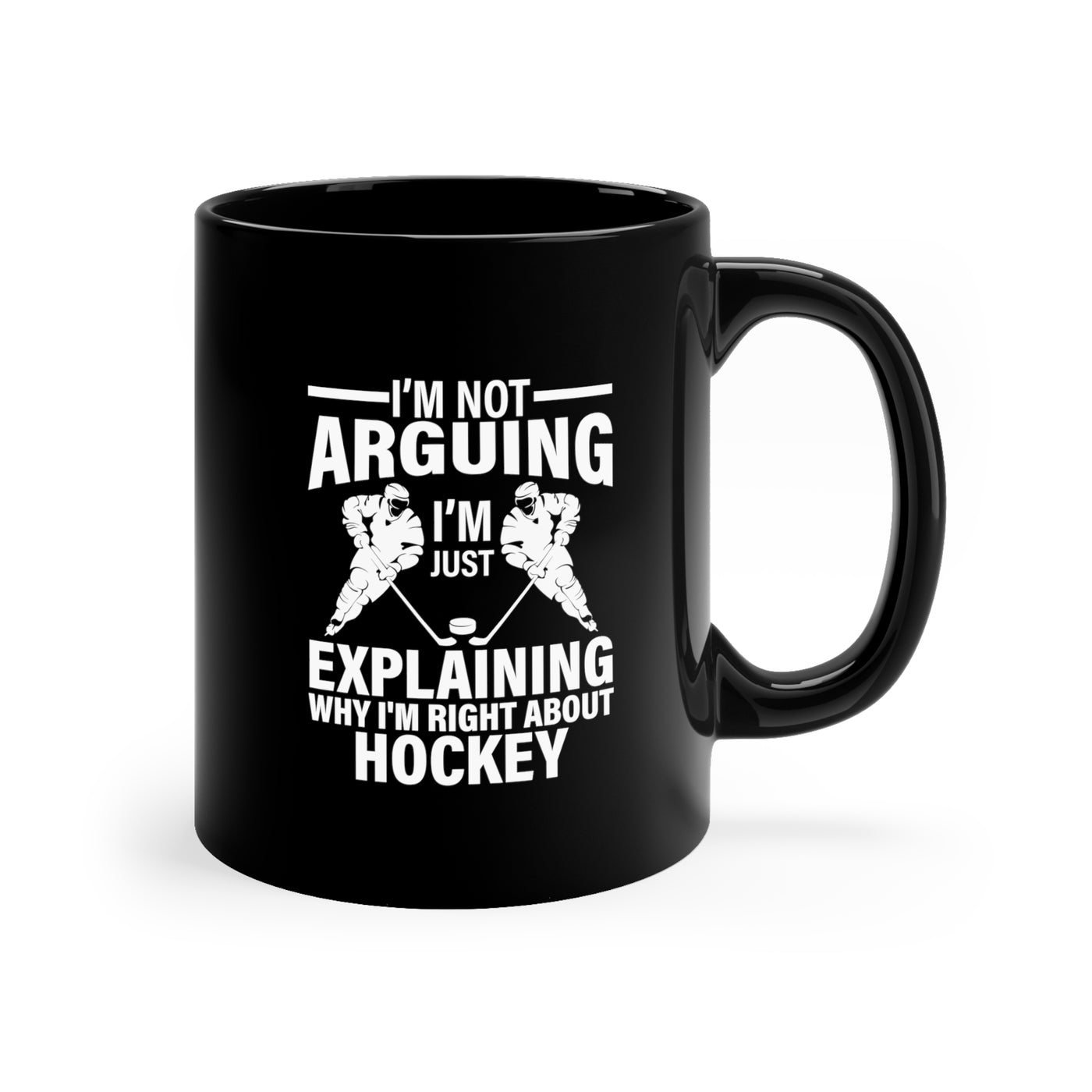 11oz Black Mug
