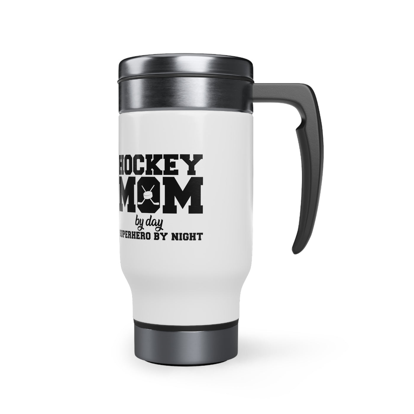 HOCKEY MOM BY DAY SUPERHERO BY NIGHT_TRAVEL MUG