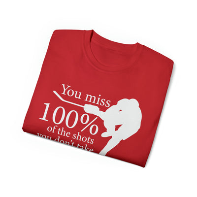 YOU MISS 100% OF THE SHOTS
