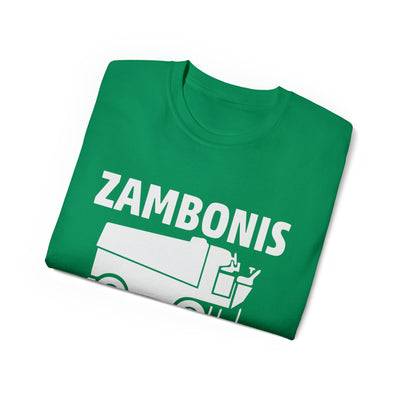 ZAMBONIS ARE JUST BIG ICE SHAVERS