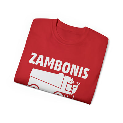 ZAMBONIS ARE JUST BIG ICE SHAVERS