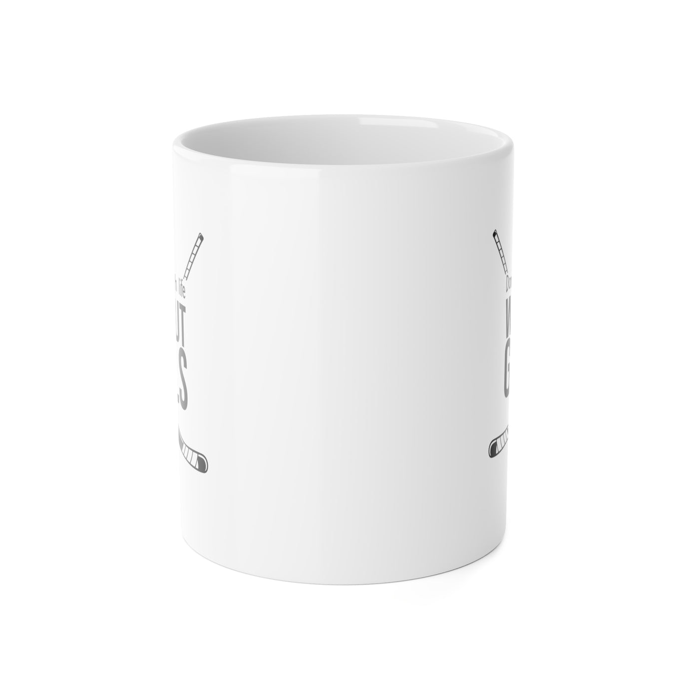 White Ceramic Mug, 11oz