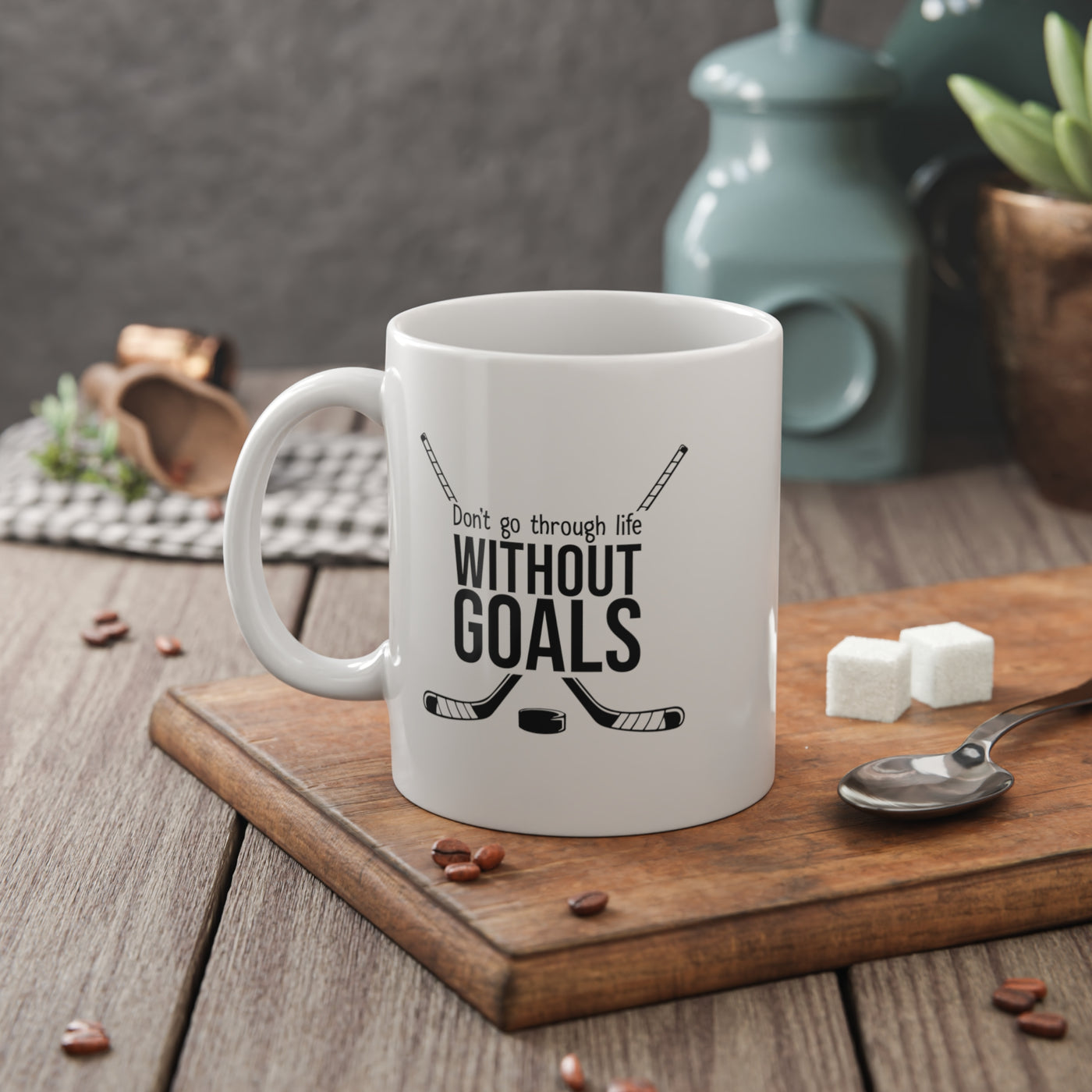 White Ceramic Mug, 11oz