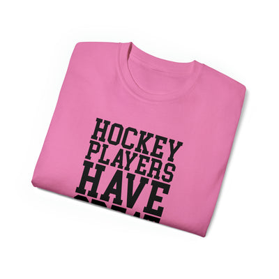 HOCKEY PLAYERS HAVE GREAT STICKS