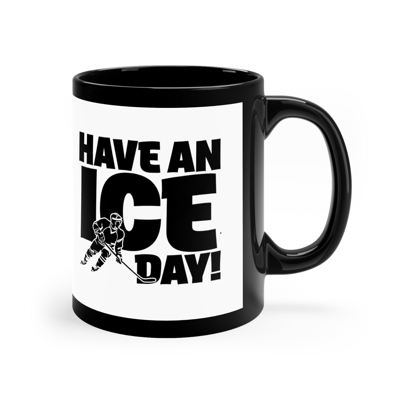 Black Coffee Mug, 11oz