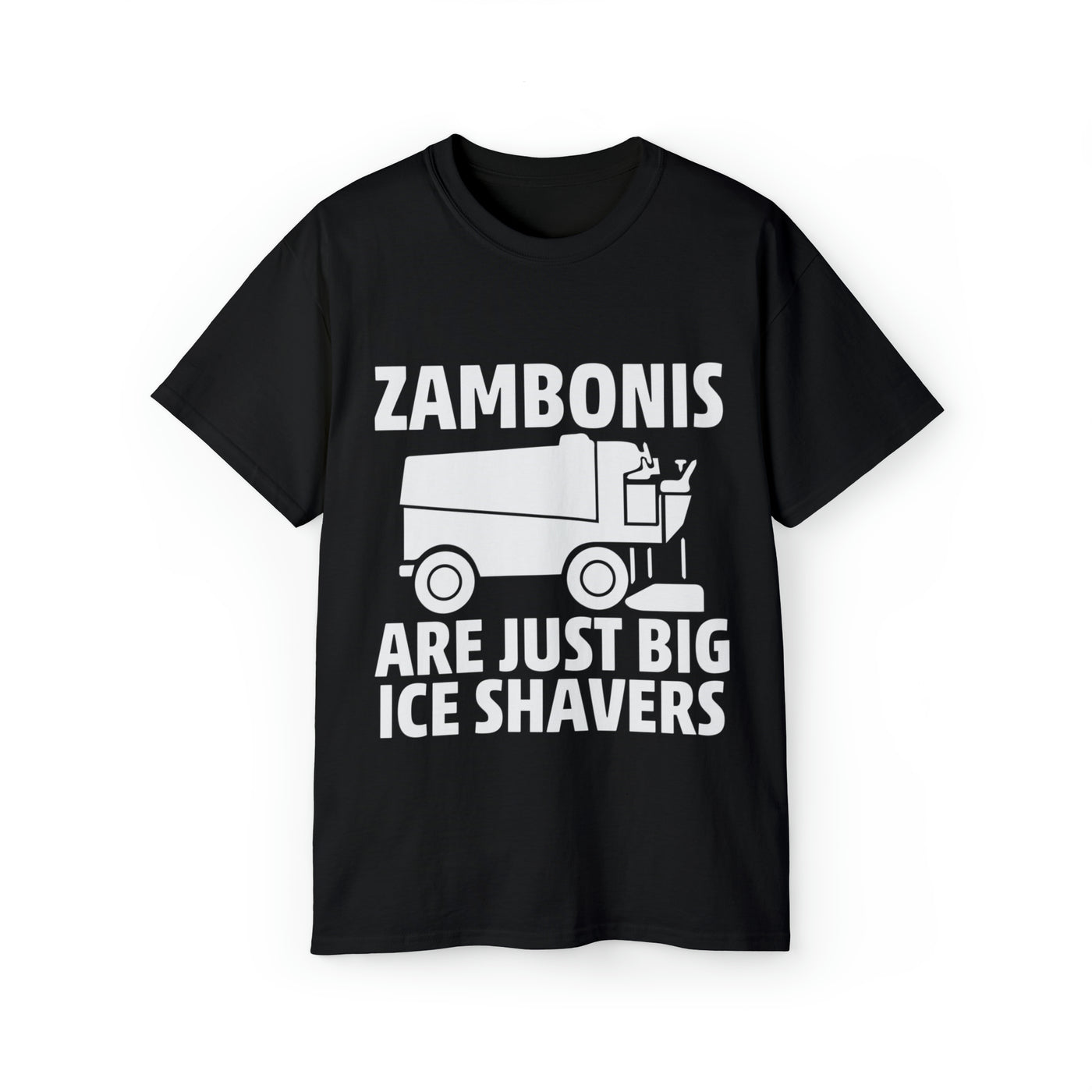 ZAMBONIS ARE JUST BIG ICE SHAVERS