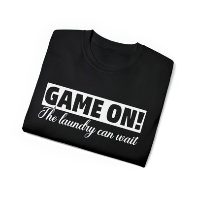 GAME ON! THE LAUNDRY CAN WAIT