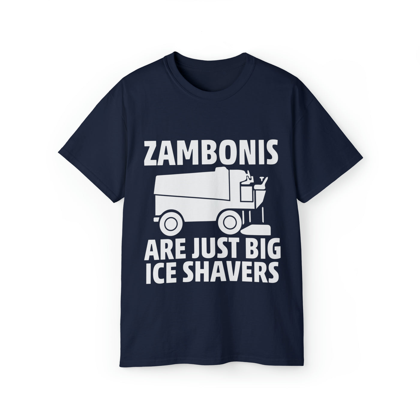 ZAMBONIS ARE JUST BIG ICE SHAVERS