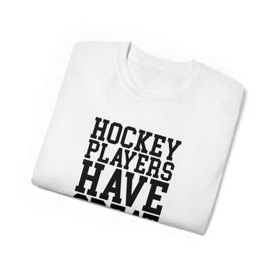 HOCKEY PLAYERS HAVE GREAT STICKS