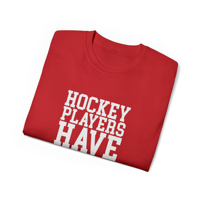 HOCKEY PLAYERS HAVE GREAT STICKS