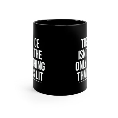 11oz Black Mug