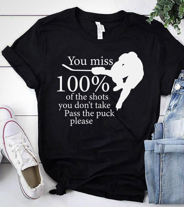 YOU MISS 100% OF THE SHOTS
