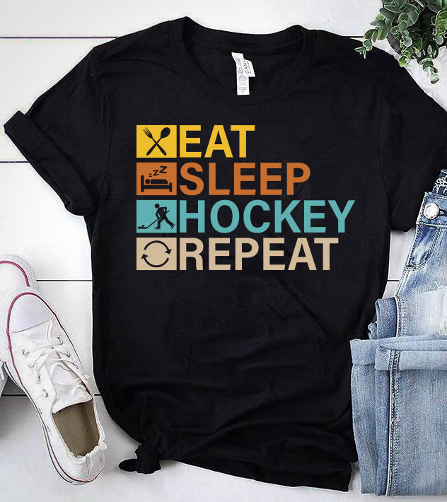 EAT, SLEEP, HOCKEY REPEAT